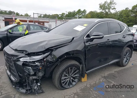 2025 Lexus Nx 350H Premium из США, поврежденный, VIN 2T2GKCEZ6SC052075